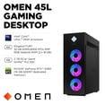 thumbnail image 2 of OMEN 45L Win 11 Pro Gaming Desktop Intel Core Ultra 7 265K Nvidia RTX 5080 32GB 2TB SSD Shadow Black, 2 of 8