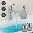 thumbnail image 4 of 2Pcs Bathroom Sink Filter Hair Catcher Bouncing Core Drain Filter Strainer, 4 of 6