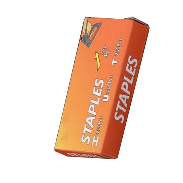 stanreset 2019 Newest 1000Pcs T-Type U-type Door-Type Staples Reinforcement Wire Fixing Snags for Woodworking 2 6*12mm 1Set