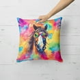 thumbnail image 2 of Hippie Animal Horse Throw Pillow 18 in x 18 in, 2 of 5