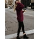 thumbnail image 5 of Sudadera con capucha y bolsillos extragrandes y acogedores para mujer, sudadera deportiva de polar, 5 of 6