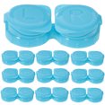 thumbnail image 1 of MasteelfCA 10pcs Lenses Case Holder Storage Box Container for Home and Travel (Blue), 1 of 7