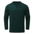 thumbnail image 4 of Vedolay Big and Tall Polo Shirts Knit Polo Shirts Casual Long Sleeve Lightweight Golf Shirts Green,XL, 4 of 5
