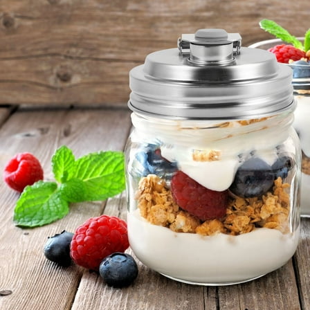 LEORX Pour Spouts for Mason Jars 9.00X9.00X4.00CM for Airtight Storage 1Pack