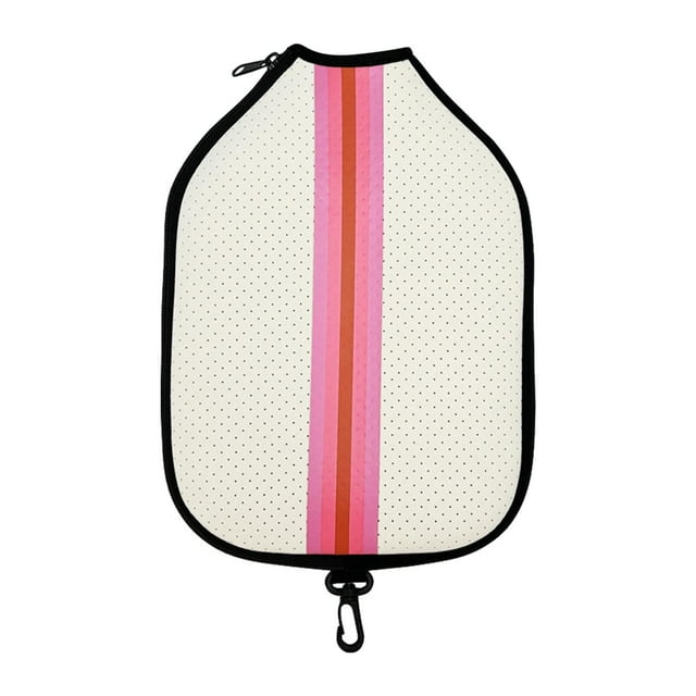 Funda para paleta de Pickleball, funda para paleta, accesorios de regalo versátiles, funda para raqueta Premium, funda para raqueta de Pickleball para Rosa beige