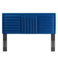 thumbnail image 2 of Believe Channel Tufted Performance Velvet Full/Queen Headboard, 2 of 7