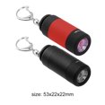 thumbnail image 3 of Antorcha Llavero Mini linterna LED Llavero portátil Camping al aire libre Senderismo Antorcha (Rojo), 3 of 4