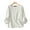 White, variant on Women Crewneck Long Sleeve Casual Loose Tops Shirt Crochet Solid Tee Shirts Blouse