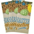 thumbnail image 6 of Easter Basket Flower Egg Kitchen Tea Towels Set of 1 Absorbent Hand Dish Towels, Chick Floral Dishcloths Lint-Free 18x28 Inch Fast Drying for Cooking Baking Home Clean, 6 of 7