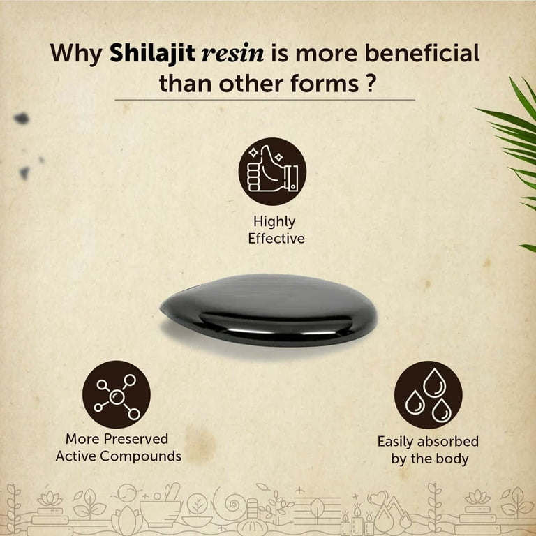 20G Authentic Pure Himalayan Shilajit Resin Lab Tested | Natural Shilajit  Resin