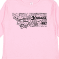 thumbnail image 4 of Inktastic Montana State word salad Boys or Girls Long Sleeve Toddler T-Shirt, 4 of 5