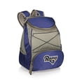 thumbnail image 1 of Los Angeles Rams - PTX Backpack Cooler by Picnic Time (Navy), 1 of 2