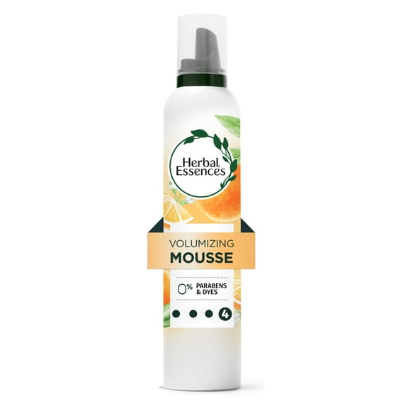 Herbal Essences Volumizing Mousse, Weightless Volume, All Day Hold Mousse for Fine Hair, 6.8 fl oz