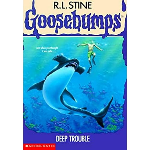 Pre-Owned Deep Trouble (Goosebumps), 9780590477413, 0590477412, Paperback,