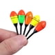 thumbnail image 4 of Wosthever 3 uds flotadores de pesca palo boya de agua salada flotador portátil Mini corriente río suministro Bobber accesorios al aire libre Pescar Rojo y amarillo, 4 of 6