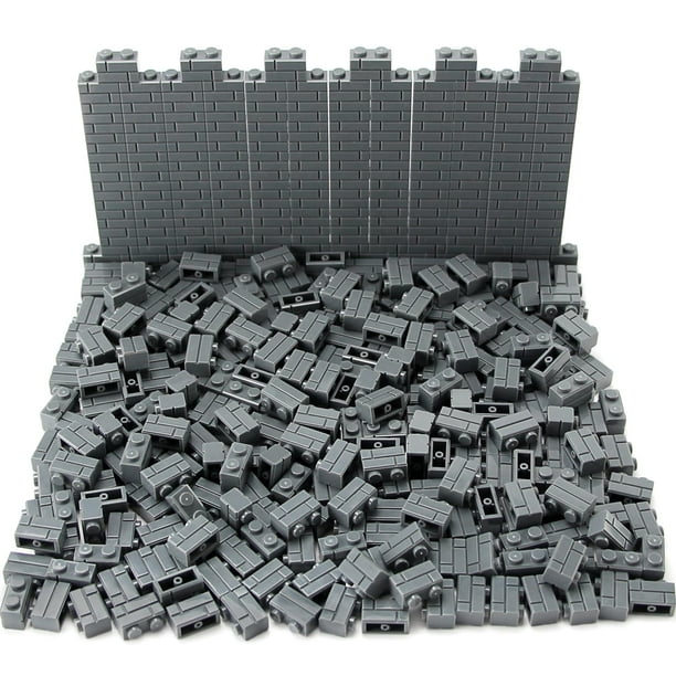 Bloques de construcción Feleph, 360 piezas, ladrillos perfilados de mampostería, 1 x 2