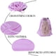 thumbnail image 2 of Bolsas de satén GONGKANGYUAN para extensiones de cabello y pelucas, 12 unidades, 2 of 7