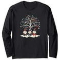 thumbnail image 5 of Odbmxy Christmas Tops for Women Graphic Long Sleeve T-Shirts Womens Plus Size Black Loose Holiday Leisure Soft Tops, 5 of 6