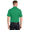 thumbnail image 3 of Zfeel Men’s Dry Fit Performance Polo Shirt, Pure Polyester Moisture Wicking Casual Polo Shirt, Kelly Green, L, 3 of 5