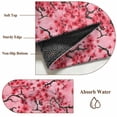 thumbnail image 6 of Area Rugs 2.7'x5', Chinese Flowers Carpet for Living Room Bedroom Dining Room, Spring Pink Peach Blossoms Floral Throw Kitchen Rugs Non Slip Washable Rectangle Indoor Outdoor Rugs, 6 of 8