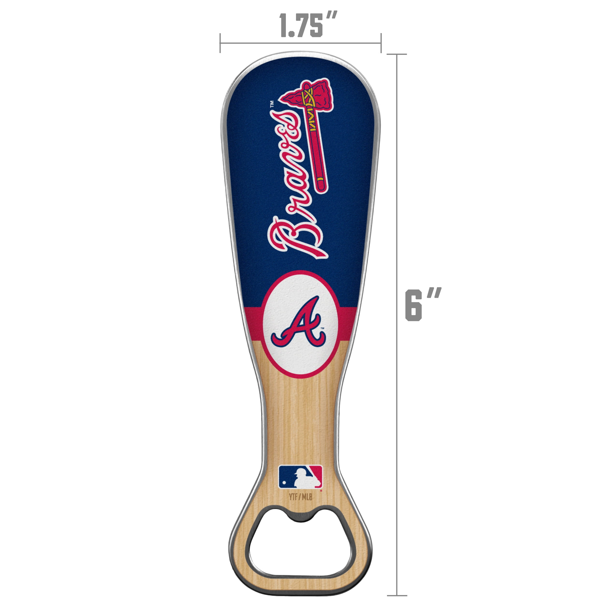 YouTheFan MLB Atlanta Braves Season Opener Bottle Opener