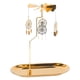 thumbnail image 2 of 2 Candelabros Giratorios Dorados para Decoración para hogar, 2 of 8