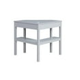 thumbnail image 6 of Linon Peggy Wood One Drawer Corner Desk in Gray, 6 of 14