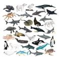 thumbnail image 4 of 32 Uds. Animales marinos realistas, modelo de Animal artificial, juego de juguetes, juguete educativo realista para niños, adorno de escritorio para, 4 of 8