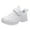 White, variant on Cathalem Toddler Girl Sneakers Toddler Sneakers for Boys and Girls Dual Hook and Loops Sneakers (White,1.5)