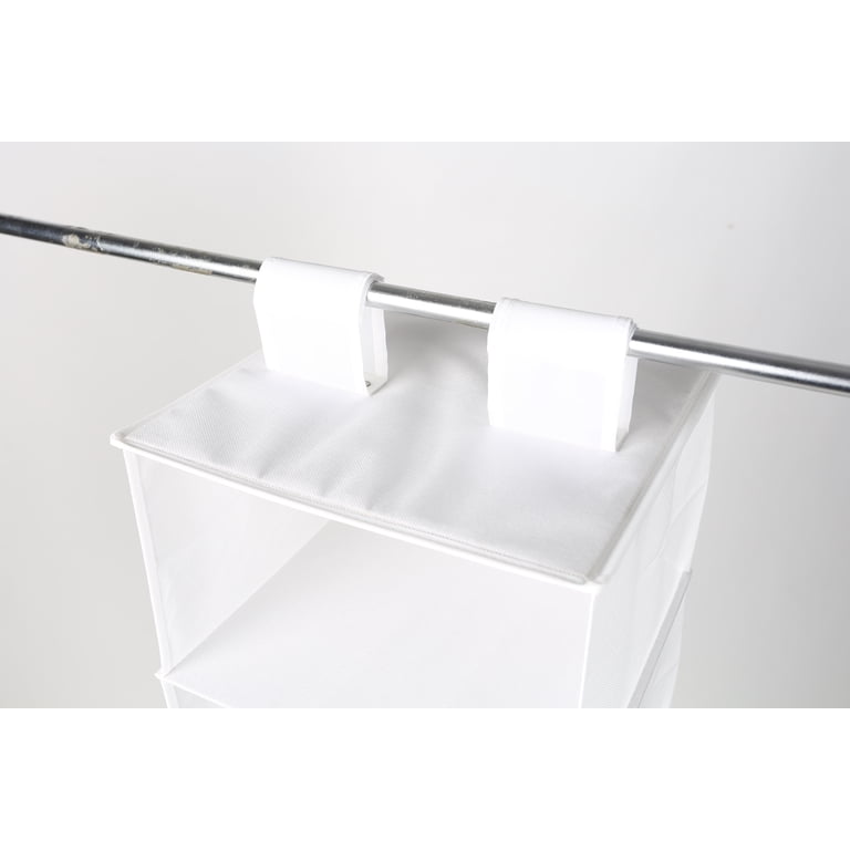 Mainstays Closet Storage Organizer, 6 Shelf Hanging Closet