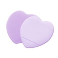thumbnail image 5 of Unique Bargains 5 Pcs Heart-Shaped Face Makeup Sponge for Travel Purple Hydrophilic Polyurethane, 5 of 6