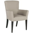 thumbnail image 3 of SAFAVIEH Dale Modern Wood Arm Chair, Taupe, 3 of 7
