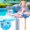 🔥 Blue#28358, variant on Floating Pool Thermometer | Cute Durable Plastic Spa Water Temperature Reader | Easy Read Large Display in Fahrenheit & Celsius | Tie Rope Tether | For Hot Tub, Pond, Fish Tank | 22cm Length | 1 Pack