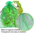 thumbnail image 2 of 100 Pieces Bunch Protection Bag 30x20cm/23x17cm Grape Fruit Organza Bag With Drawstring Gives Total Protection Against Wasps Birds And Ot, 2 of 5