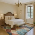 thumbnail image 7 of Addison Rugs Mayfield Premium Machine Washable Transitional Geometric Navy Rectangle Rug, 10' x 14', 7 of 7