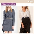 Levis Womens Fully Adjustable Casual Skinny Belt for Jeans Trousers and Dresses Tan Braid Medium main image 1