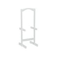 thumbnail image 3 of Pemberly Row Traditional Five Piece Wood Tray Table Set in Whitewash, 3 of 17