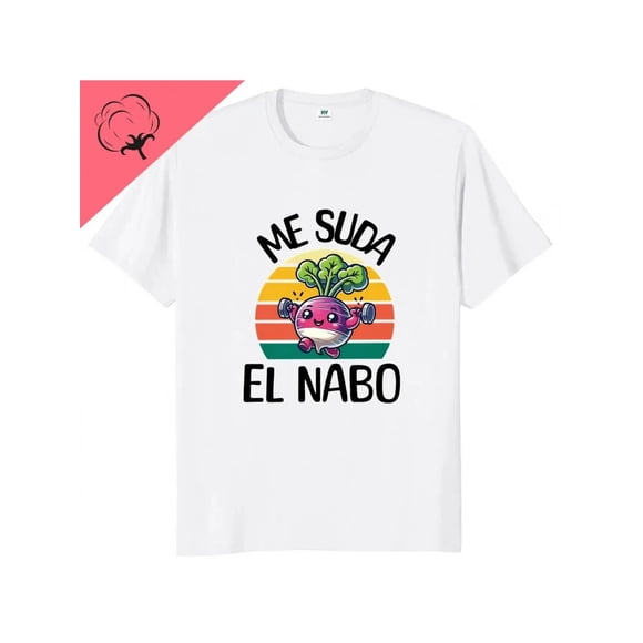 T-shirt Drôle Espagnol Jeu de Mots Moi Suda El Nabo Brocoli Humour Espagnol