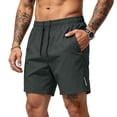 thumbnail image 5 of Mens Athletic Shorts Quick Dry Lightweight Gym Workout Shorts Outdoor Basketball Running Short with Zipper Pockets, XL, 5 of 5