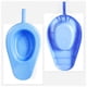 thumbnail image 1 of Recipiente para recolección de orina Chata, plano, tipo zapato, mango azul, 1 of 1