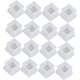 thumbnail image 3 of 16 Piezas Fundas para Pies de Mesa y Silla Pies de Muebles Protectores de Piso Fundas de Silicona para Patas de Muebles Protectores de Patas para Sillas para Pisos de Madera Dura Muebles, 3 of 5