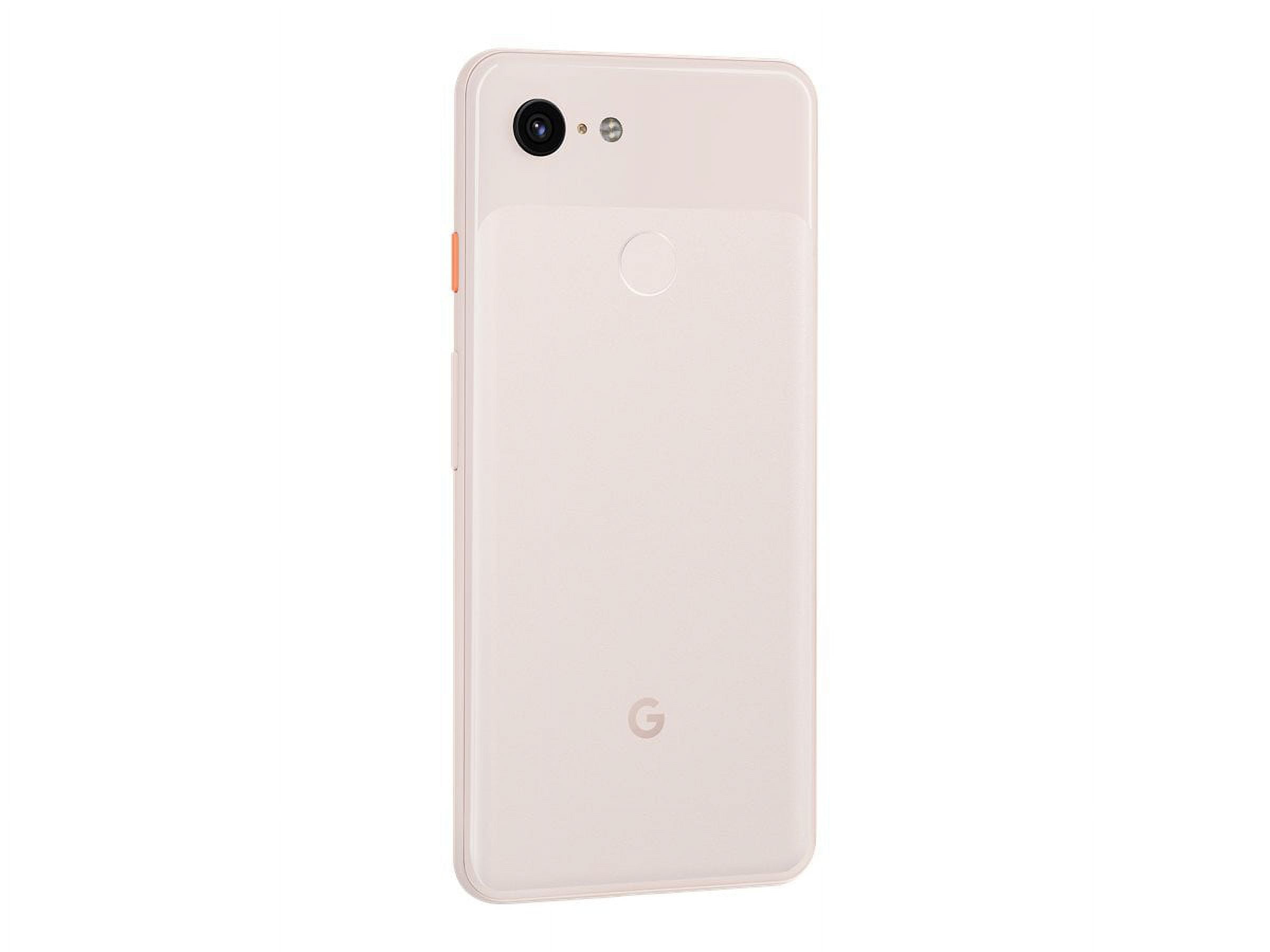 Google Pixel 3 - Smartphone - 4G LTE - 64 GB - CDMA / GSM - 5.5" - 2160 x 1080 Pixels (443 ppi) - Flexible OLED - RAM 4 GB - 12.2 MP (2x Front Cameras) - Android - Not Pink - New
