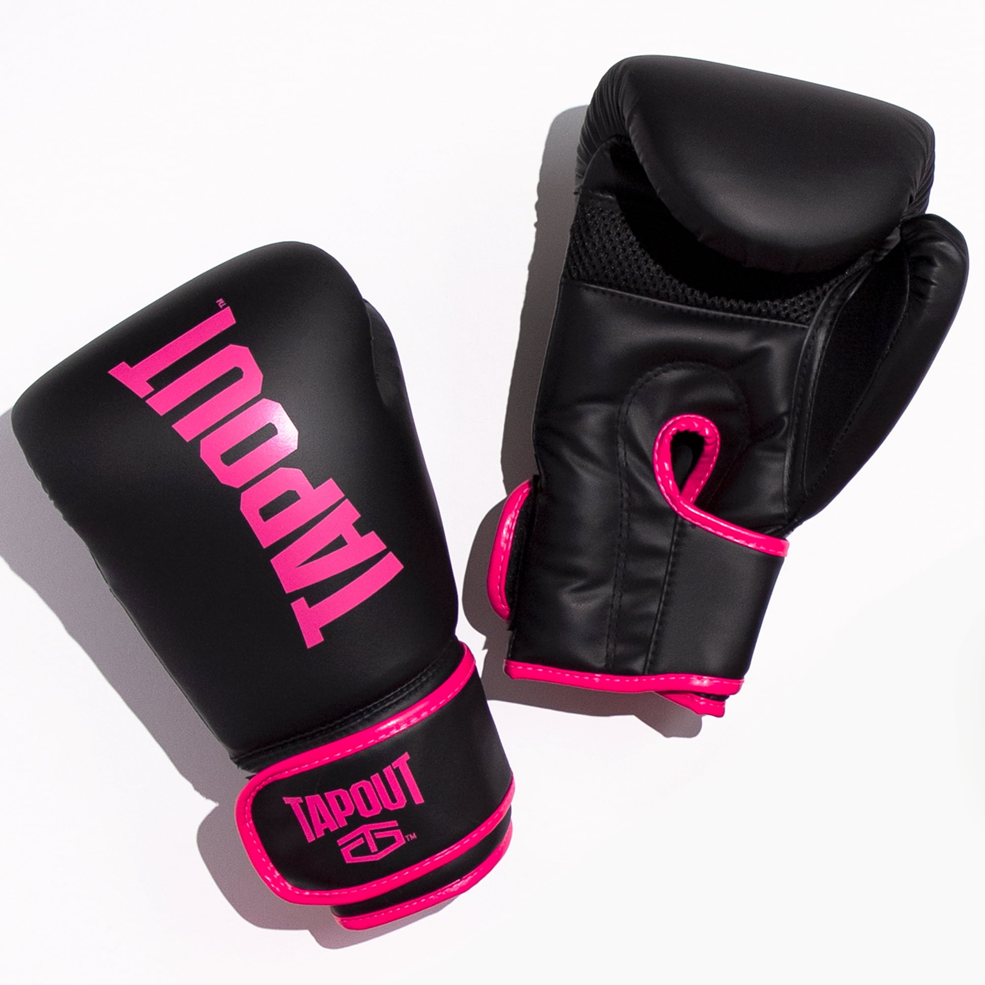 Tapout Infinity Boxing Gloves with Breathable Mesh Palm for Women in Training, Muay Thai, Kickboxing, Sparring, and MMA