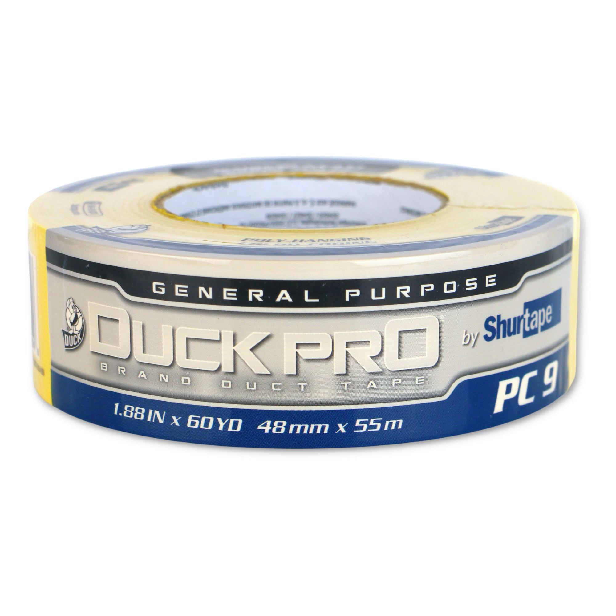 Shurtape Duck Pro General Purpose Cloth Duct Tape (PC-9C): 2 in. (48mm actual) x 60 yds. (Brown)