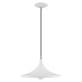 thumbnail image 2 of 41187-03 Livex Lighting Metal Shade - 1 Light Mini Pendant in Coastal Style - 14 Inches wide by 13 Inches high-White Finish    -Traditional, 2 of 10