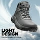thumbnail image 3 of Botas de senderismo NORTIV 8 NMUMHB2505 impermeables de cuero para hombre, gris 8, 3 of 8