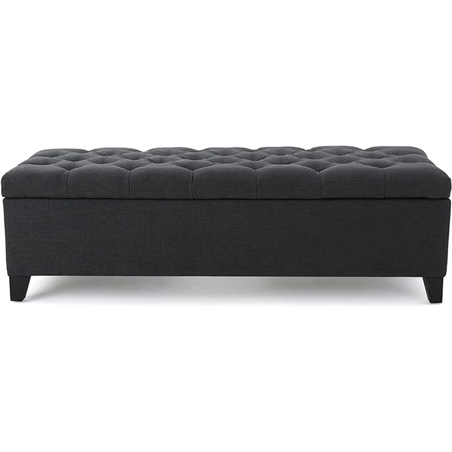 Storage Ottoman, Multipurpose Accent Ottoman for Living Room Bedroom Entryway