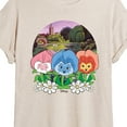thumbnail image 3 of Disney - Alice In Wonderland - Flower Row - Juniors Ideal Flowy Muscle T-Shirt, 3 of 5