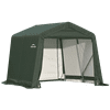 Shelterlogic 8' x 8' x 8' Peak Style Shelter, Green
