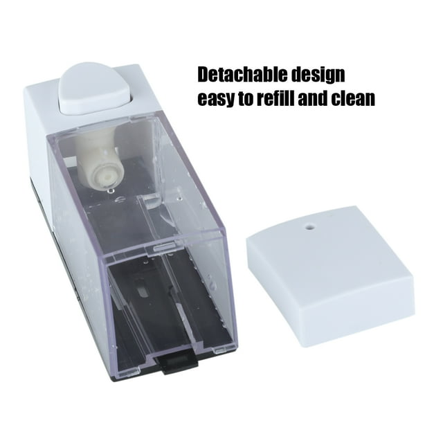 Dispensador de jabón Jadeshay de pared Plástico Manual 350 ml Color Blanco